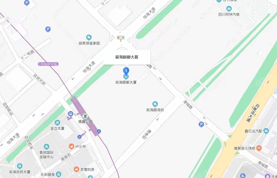 深國際前海頤都大廈，頤灣府-均價120元/平