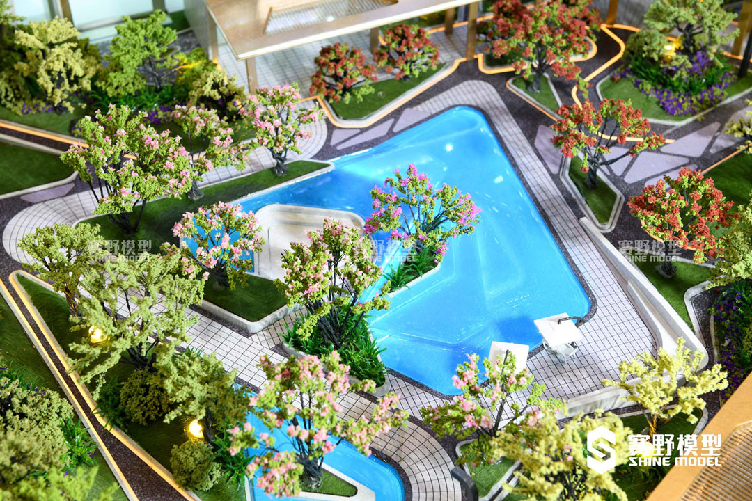 沙盤(pán)模型的制作需要不斷總結(jié)經(jīng)驗(yàn)